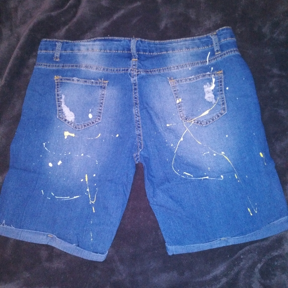 Junior denim shorts - Picture 2 of 2